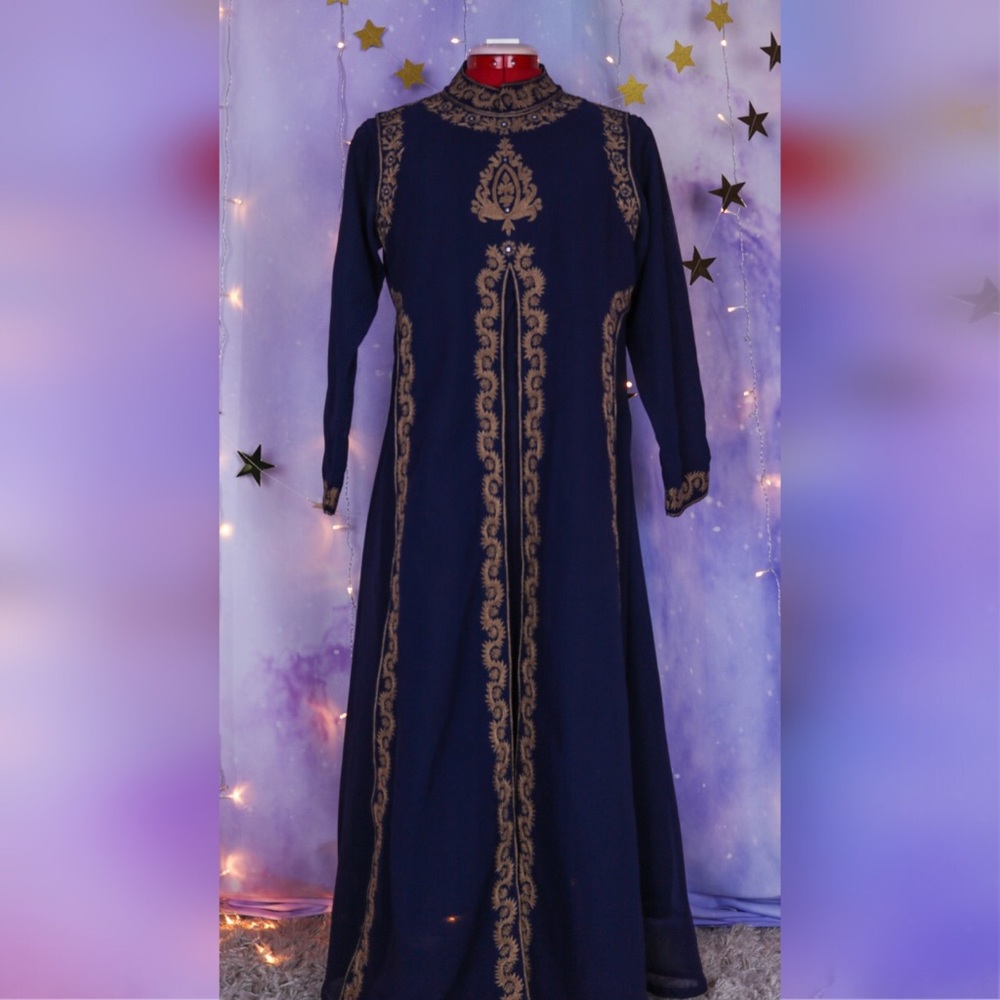 Dark Blue Middle Eastern Tunic